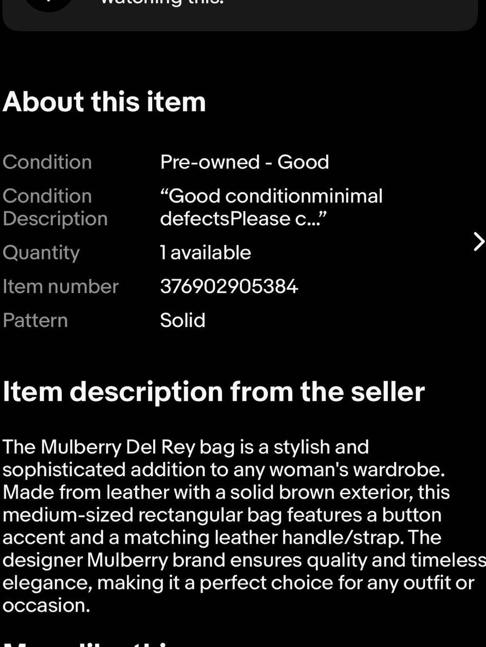 Mulberry Caramel Brown Leather Satchel with Turn-Lock - Picture 12 of 14